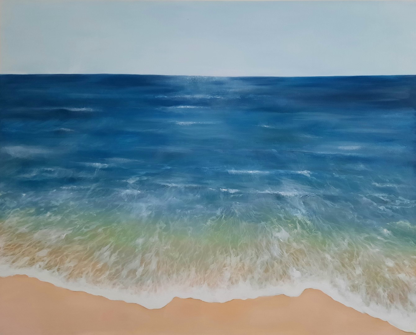 infinite_sea_oil_painting_KimDelbarre3 Infinite sea oil painting